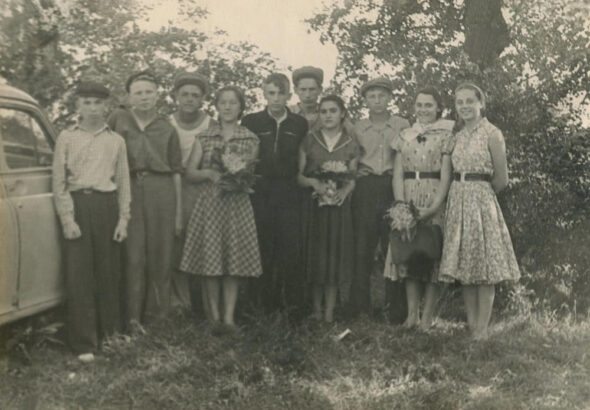 Кременчуцька молодь, приблизно 1957-58 рік, фото №4109