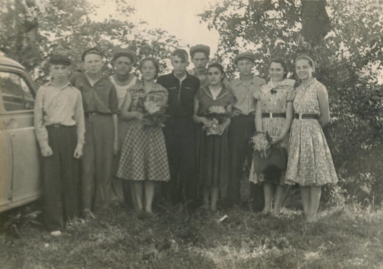 Кременчуцька молодь, приблизно 1957-58 рік, фото №4109