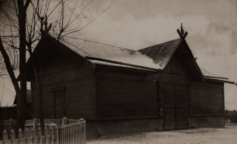 Сарай для чорних цейхагаузів Боговгодних закладів, 1901 рік, фото №4152