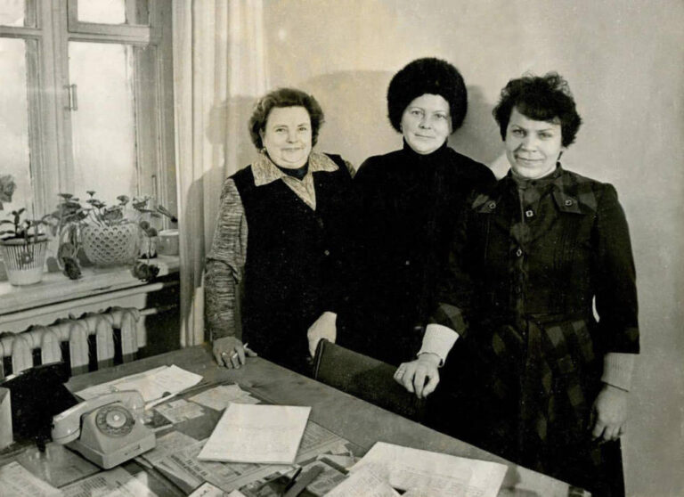 Працівниці Міжрайбази, Кременчук, 1984 рік, фото №4129