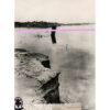 Smokestack of a sunken steamship, 1941, archival photo No. 4177
