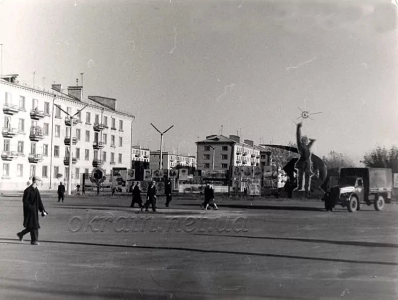 Площа Революції у Кременчуці 1964 рік фото №1349