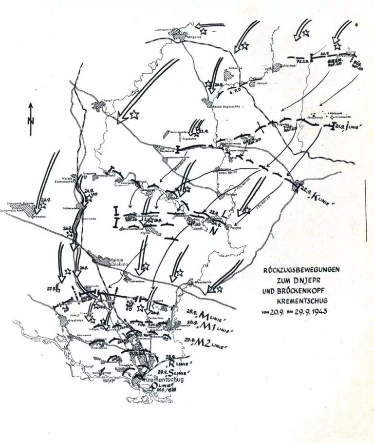 Хронологічна схема визволення Кременчука фото 196