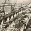 Вид с портального крана на здание ГЭС апрель 1959 год фото 660