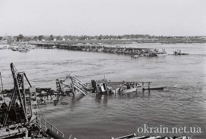 Німецьке фото з опори залізничного мосту 1941 рік фото 517