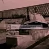 German crossing above the bridge in Kremenchuk video 585