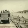 German cars at the crossing Kremenchuk 1941 photo 1021