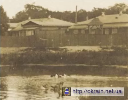 Водоём возле Троицкой церкви в Кременчуге 1915 год - фото 566