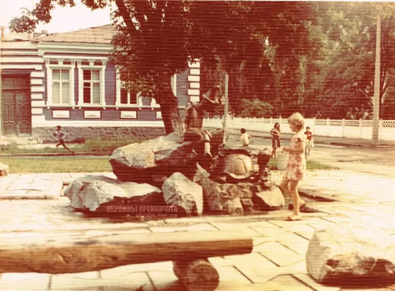 Скульптурная группа «Буратино и черепаха Тортила» Кременчуг 1980-е фото № 2041