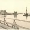 View of the blown up bridge Kremenchug 1941 photo number 2097