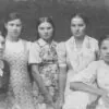 Library College students 1940 photo 2388