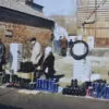 Rubber boots, Kremenchuk market photo 2422