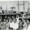 A group of builders of the Kremenchuk hydroelectric power station 1961 photo 2494