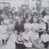 Коллектив поликлиники вагонзавода Крюков 1937 год №2748