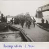 Строительство переправы у моста 1941 год №2805
