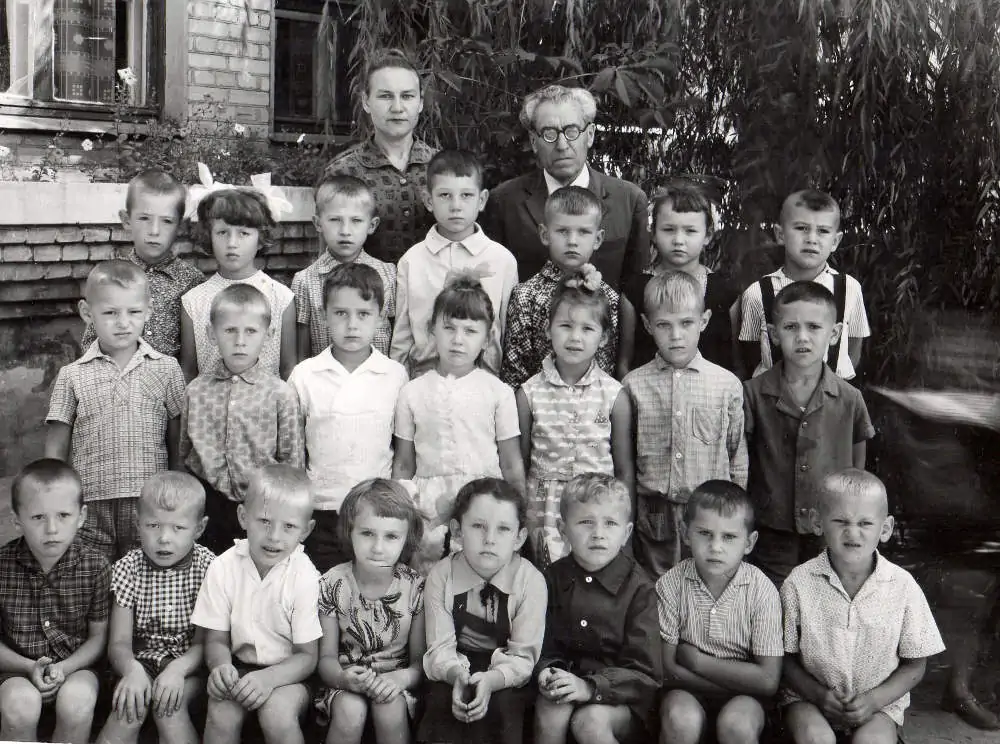 Вихованці дитячого садка №5-КрАЗ, 1968 рік, фото №3408