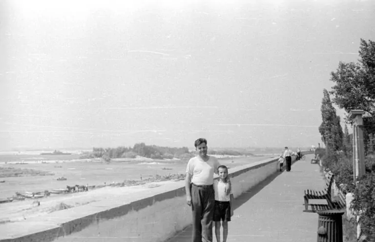 Набережна Дніпра, Кременчук, 1960-ті роки, фото №3410