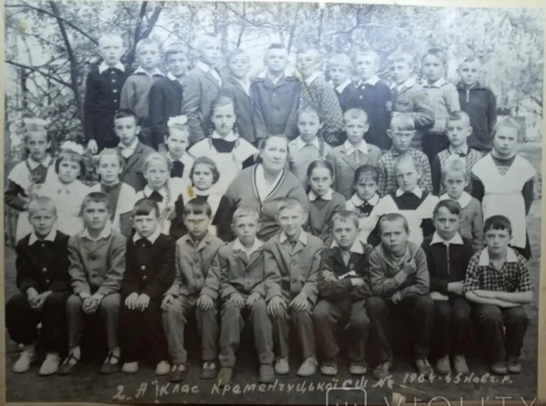 2-А клас школи №6, Кременчук, 1965 рік, фото №3413