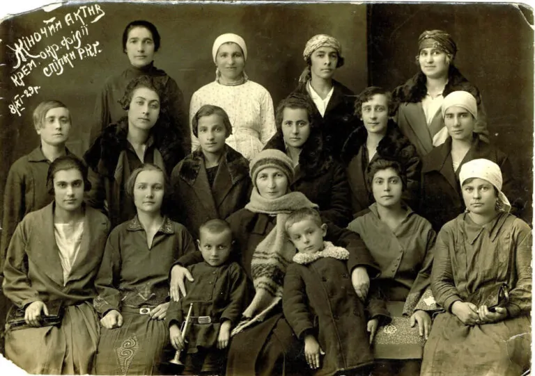 Жіночий актив, Кременчук, 1929 рік фото №3421
